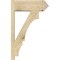 Ekena Millwork Balboa Rough Sawn Arts and Crafts Outlooker, Douglas Fir, 8"W x 22"D x 34"H OUT08X22X34BOA03RDF - alternate 4